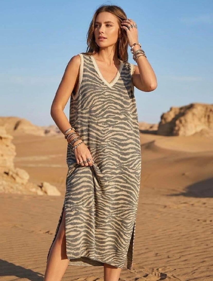 Maribel Dress | Zebra Dress Parisienne Collection