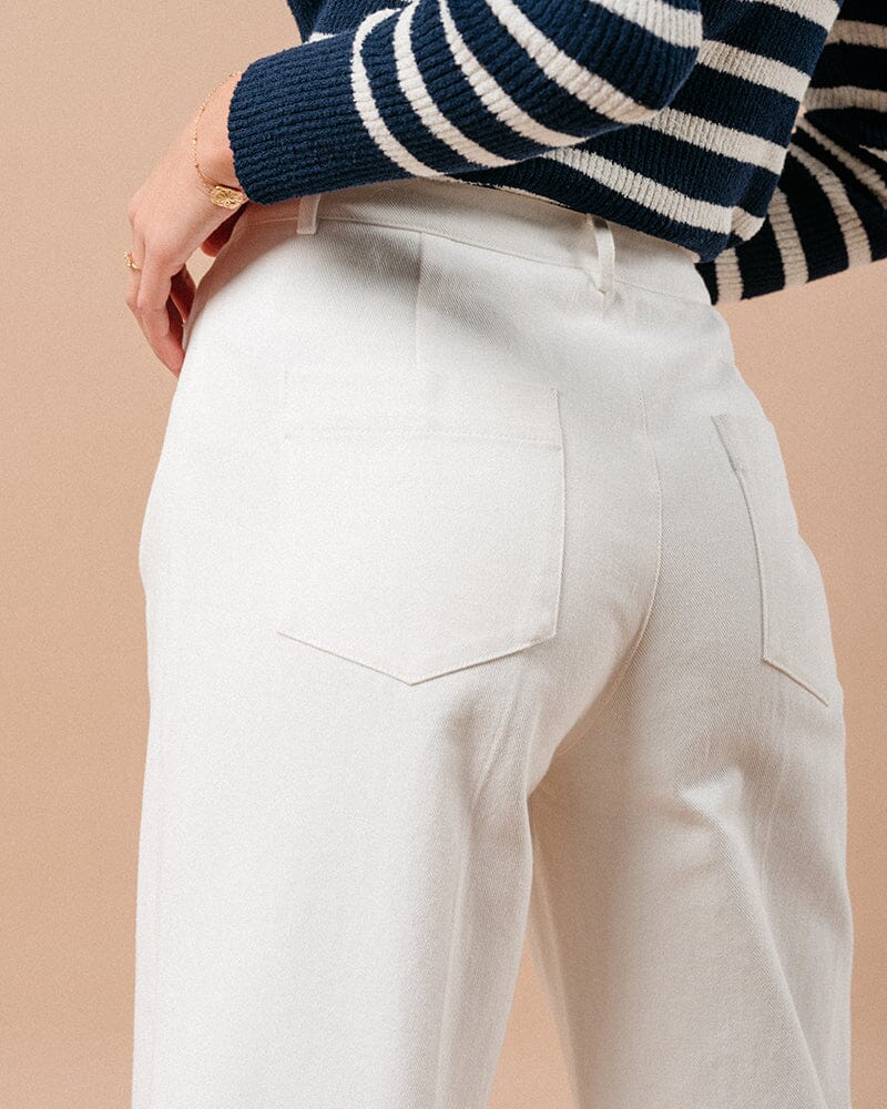 Maurice Trousers | Blanc Pants Grace and Mila 