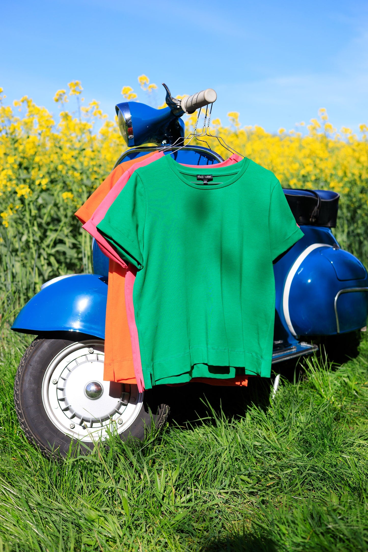 May Tee | 2 Colours Shirts & Tops Black Colour
