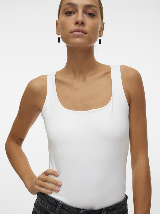 Million Square Top | Bright White Shirts & Tops Vero Moda