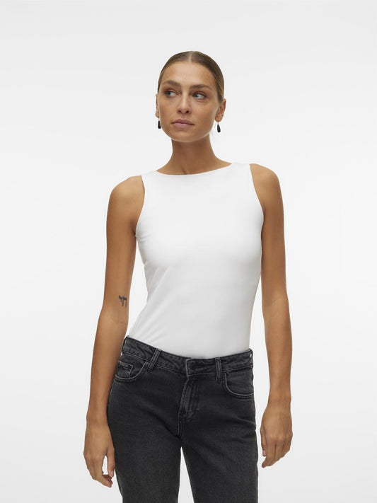Million Square Top | Bright White Shirts & Tops Vero Moda