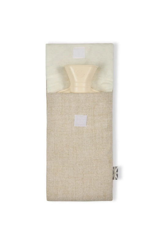 Mini Hot Water Bottle | Brushed | Oyster Hot Water Bottle Chalk