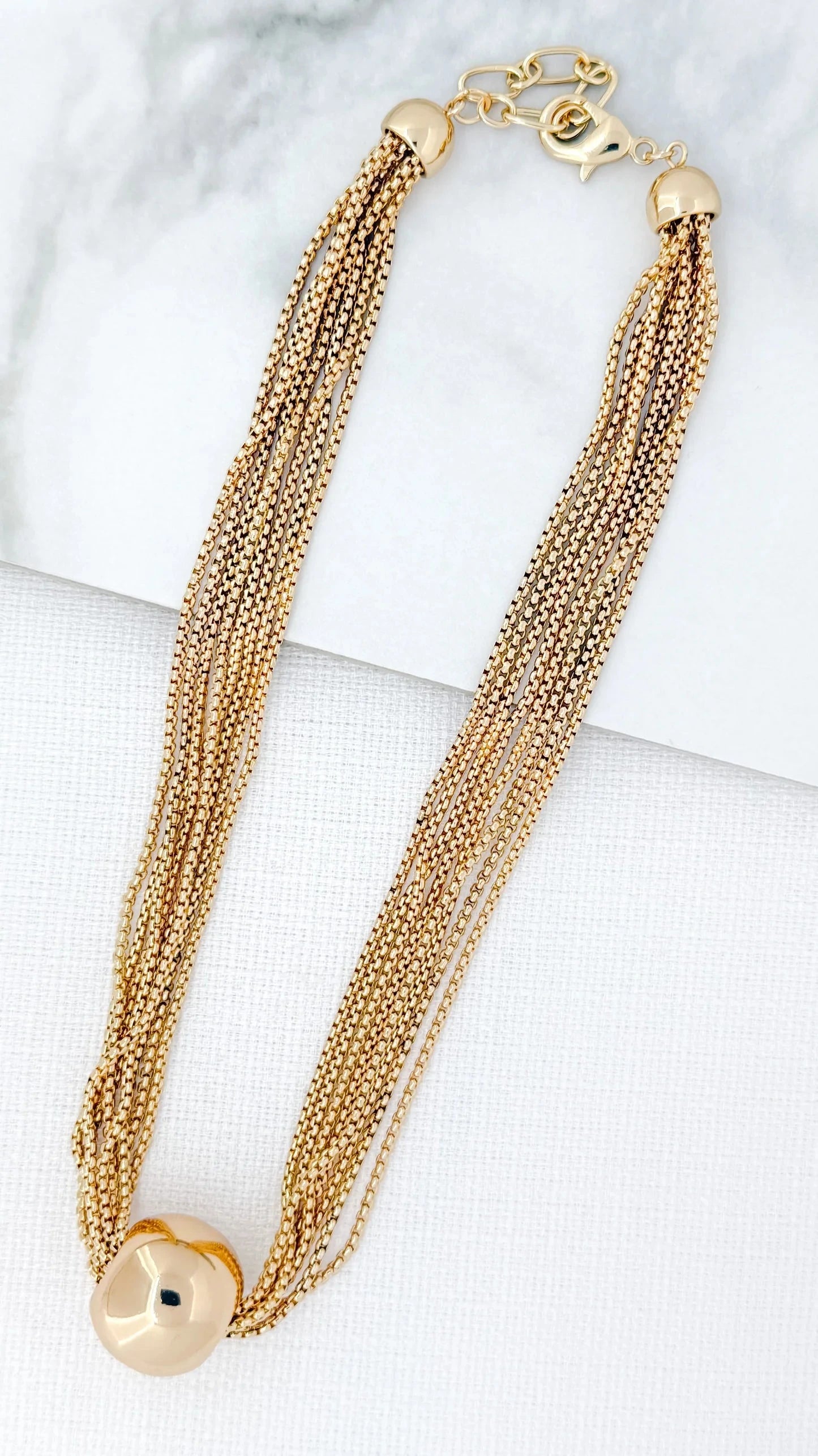 Multi Layer Necklace | Gold Necklaces Envy