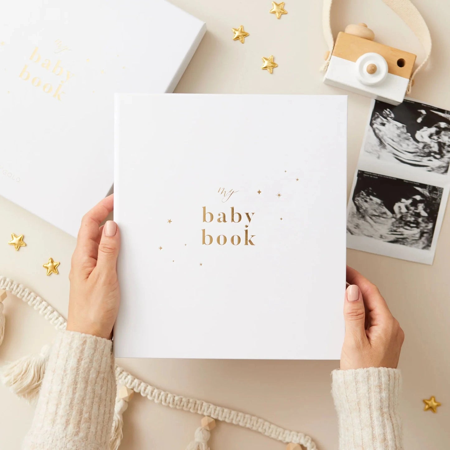 My Baby Book | White Stationery Blush and Gold