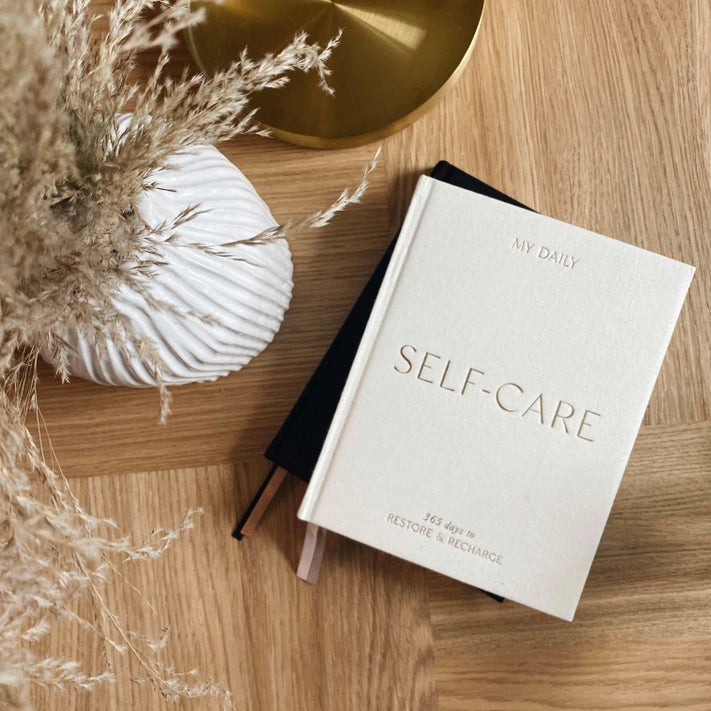 My Daily Self Care Journal | Almond Stationery Blush and Gold
