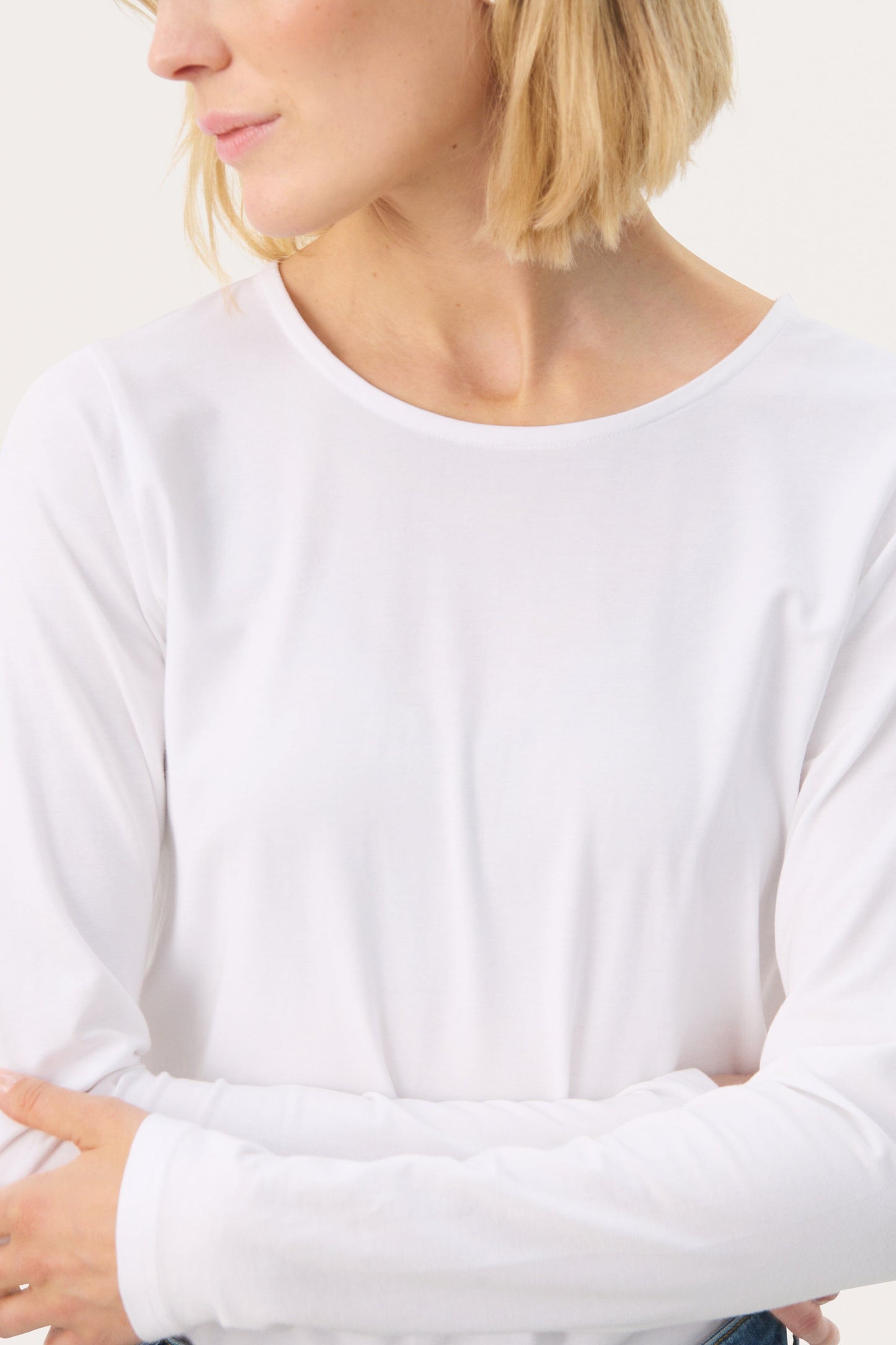 Nemajas Top | Bright White Top Part Two