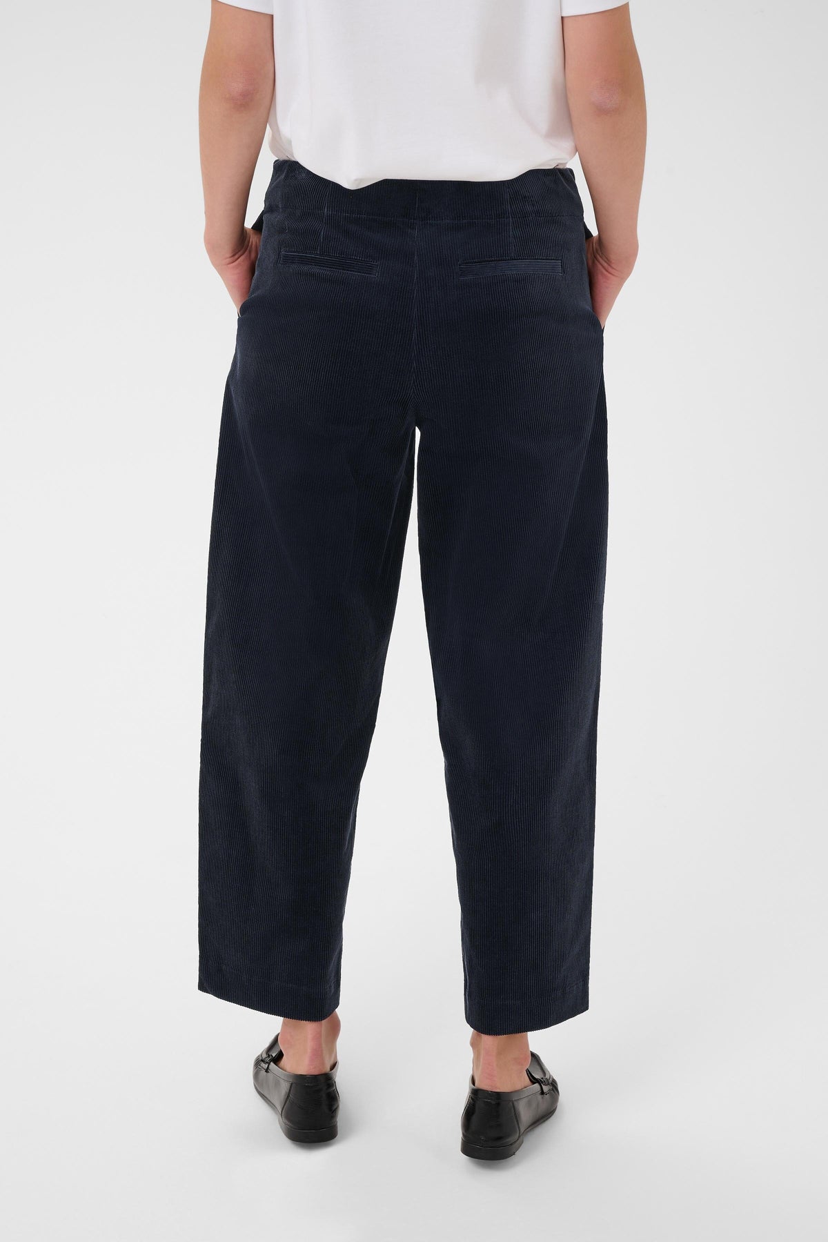 Netta Trousers | Dark Navy Trousers Part Two