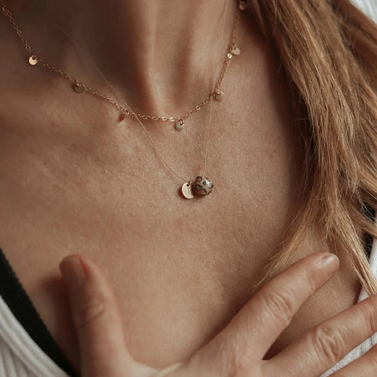 New | Fine Cord Necklace | Leopard Jasper Necklaces Wanderlust Life