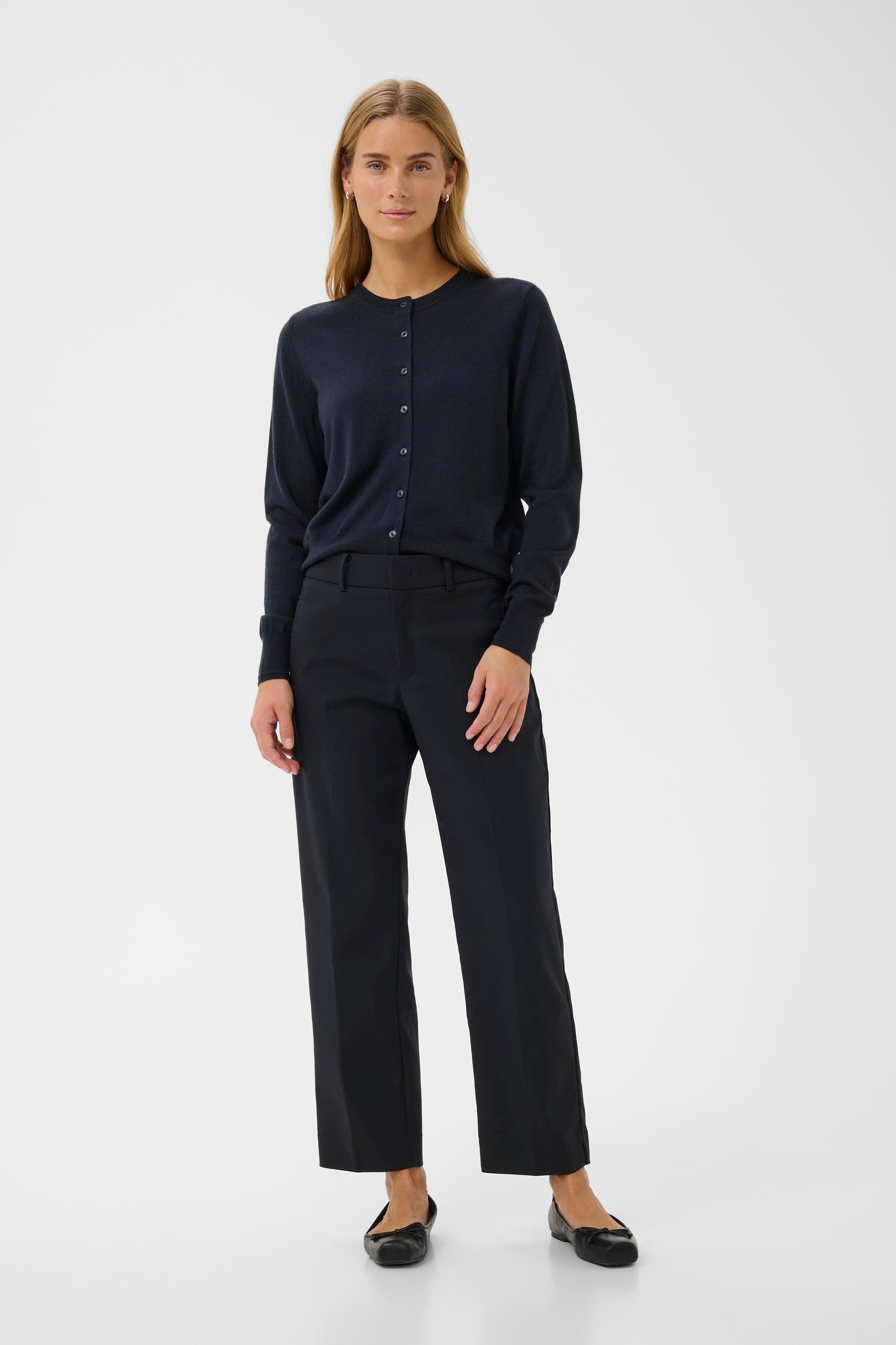 Neyana Pants | Dark Navy Trousers Part Two