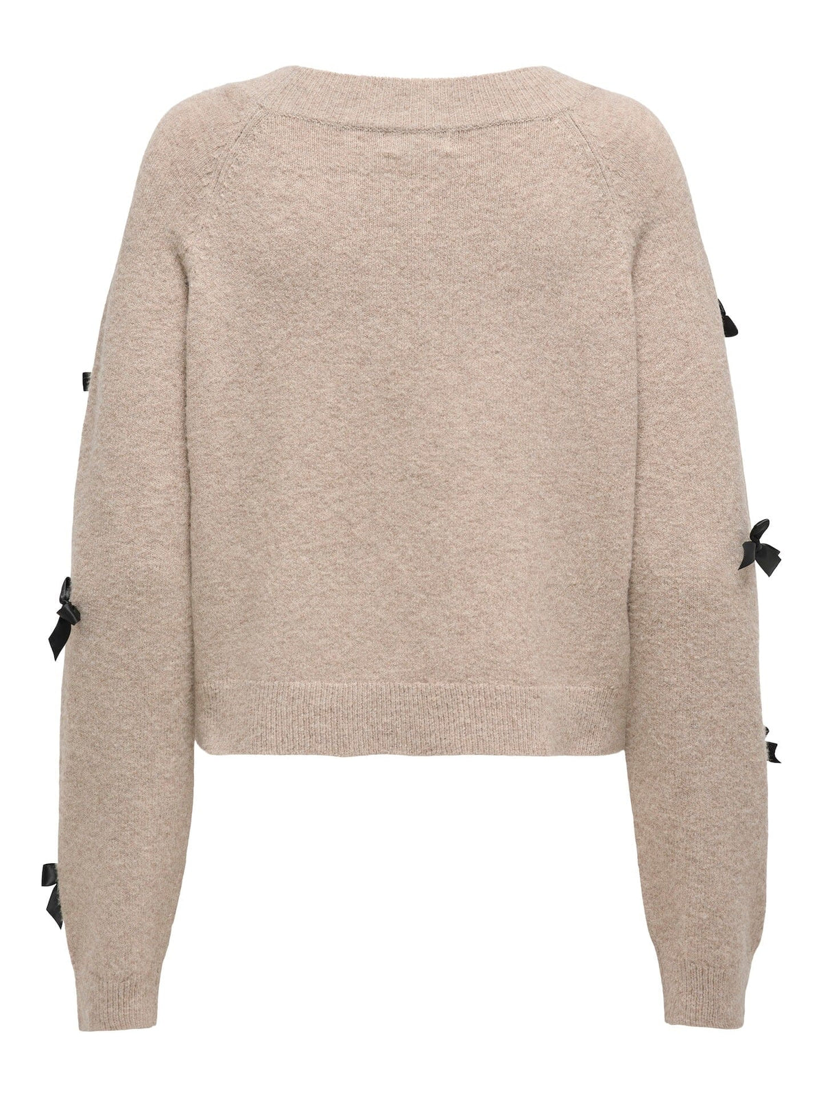 Noelle Bow Knit | Beige/Black Jumper Only