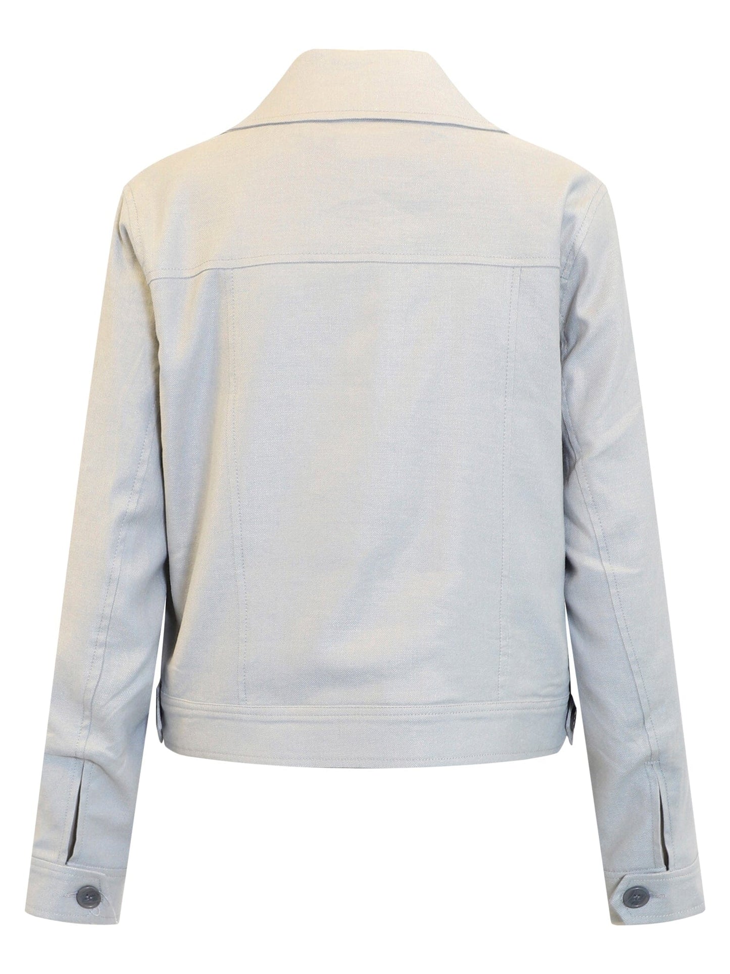 Noor Jacket | Blue/Grey Melange Blouse B.Copenhagen