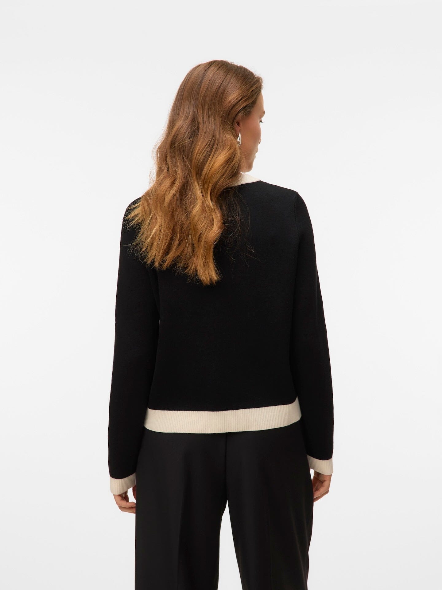 Oli Cardigan | Black/Birch Cardigan Vero Moda