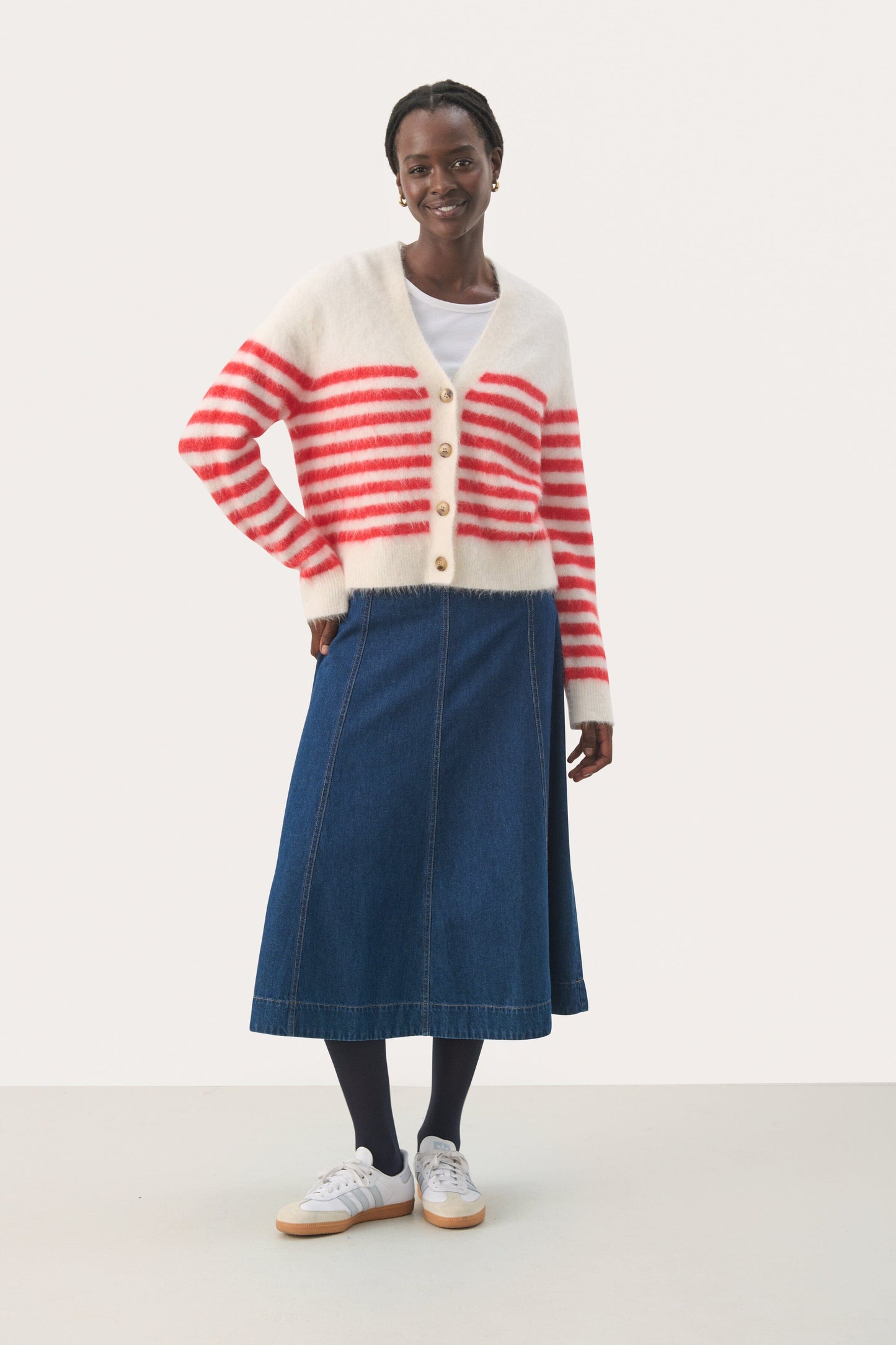 Pakize Cardigan | Mars Red Blouse Part Two