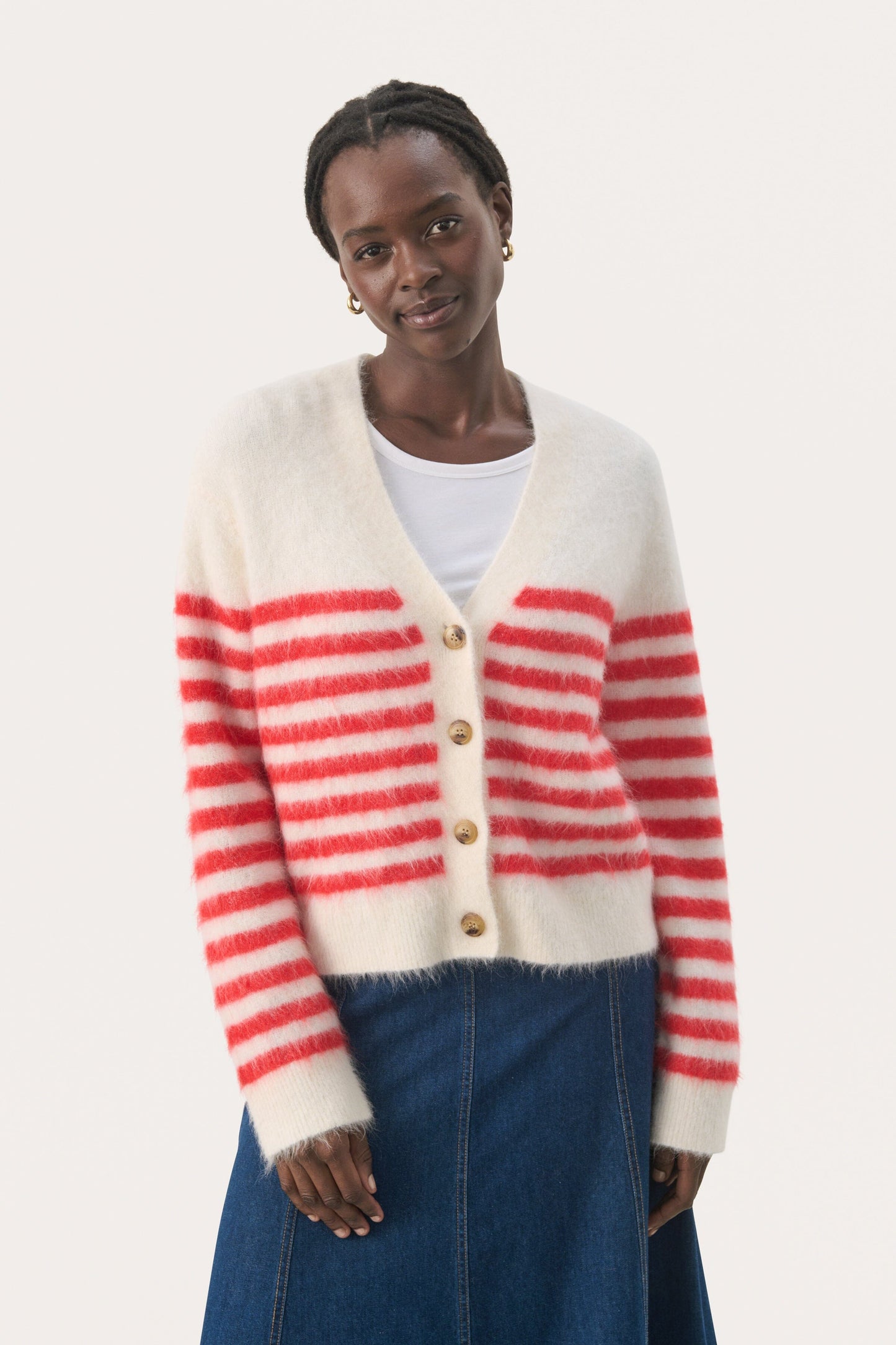 Pakize Cardigan | Mars Red Blouse Part Two