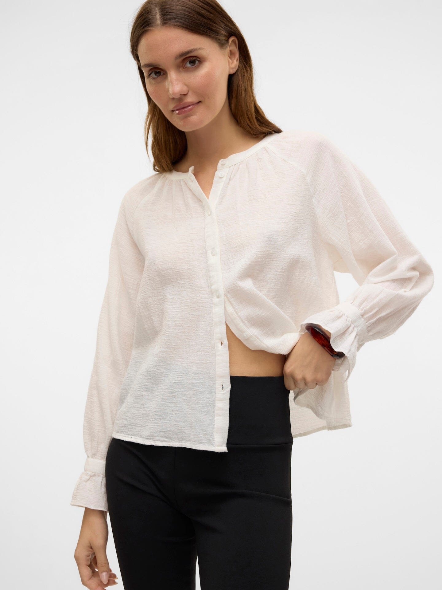 Pernilla Top | Snow White Shirts & Tops Aware