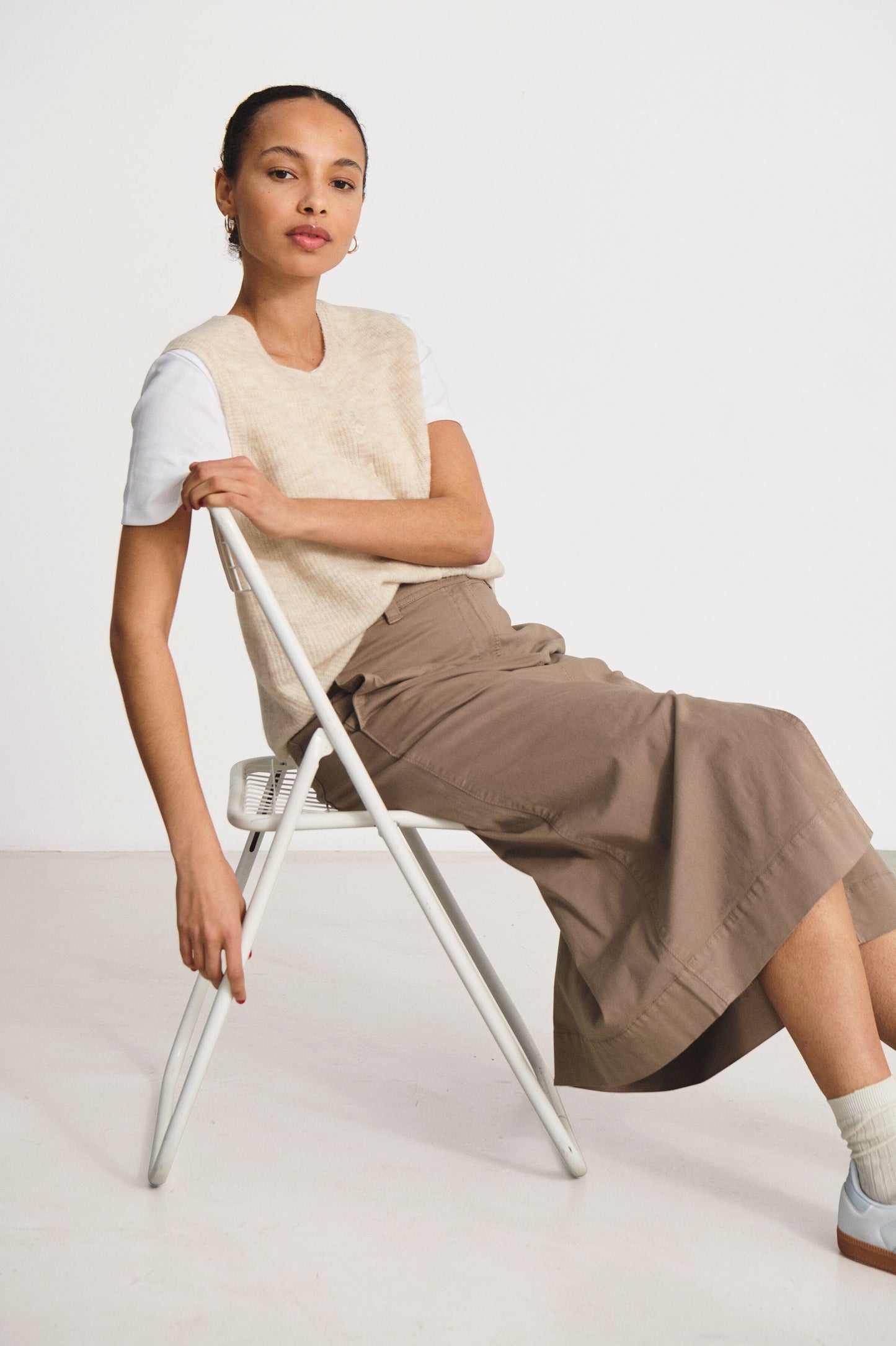 Pimira Vest | Birch Melange Blouse Part Two