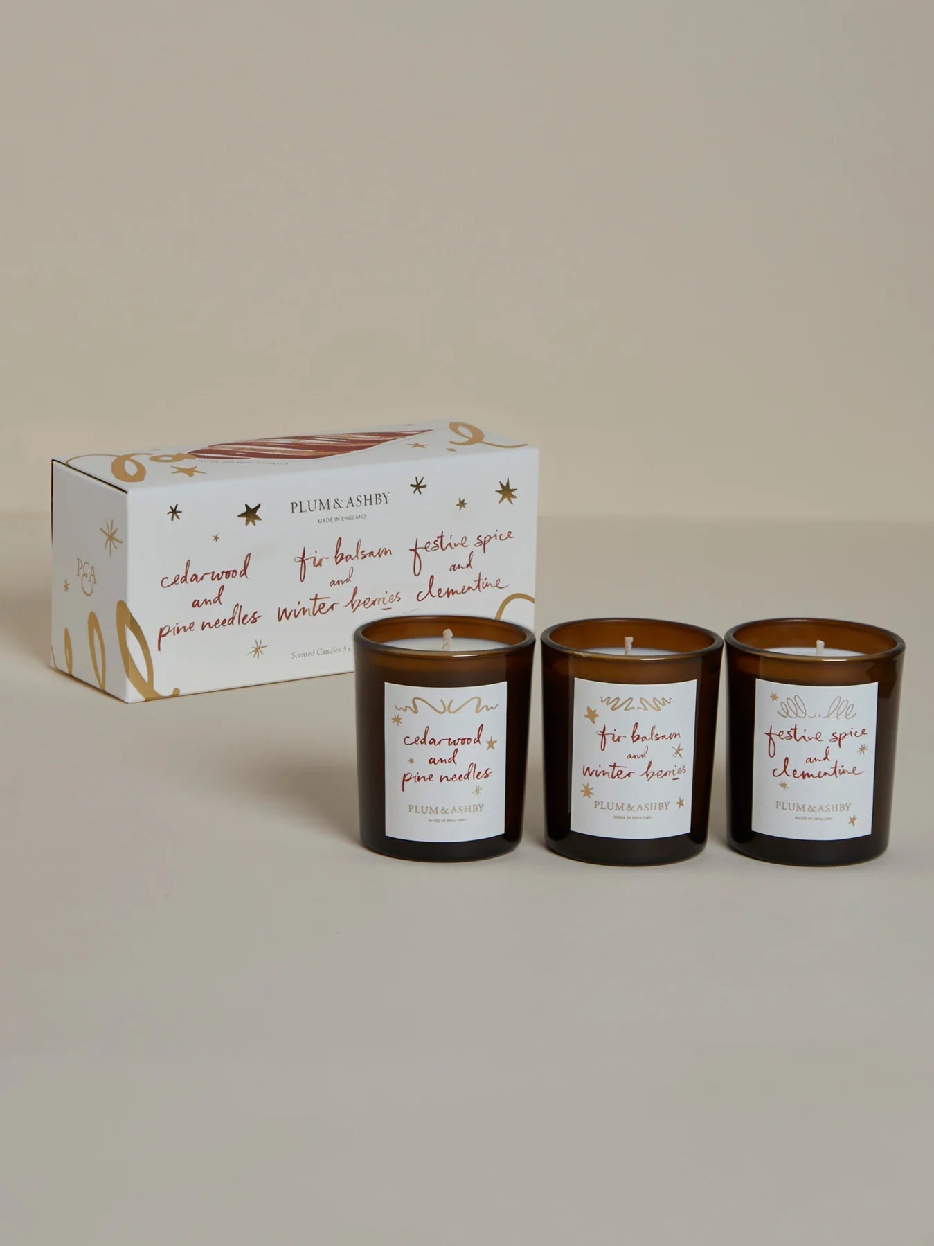 Plum & Ashby Winter Votive Set Candle Plum & Ashby
