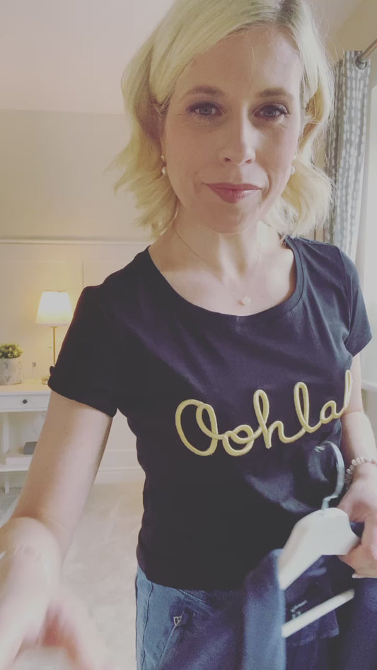 OohLaLa T-Shirt | Black