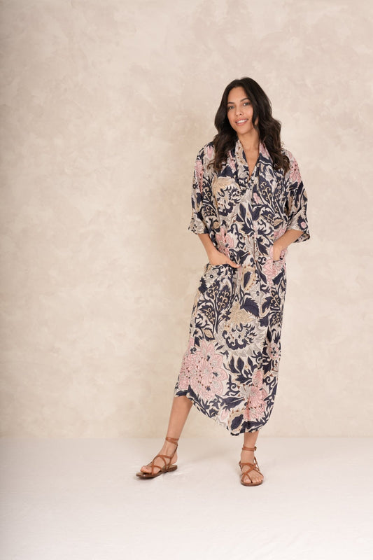 Rachel Dress | Block | Taupe Dress One Hundred Stars