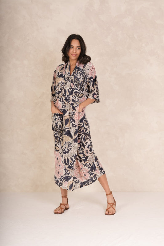 Rachel Dress | Block | Taupe Dress One Hundred Stars