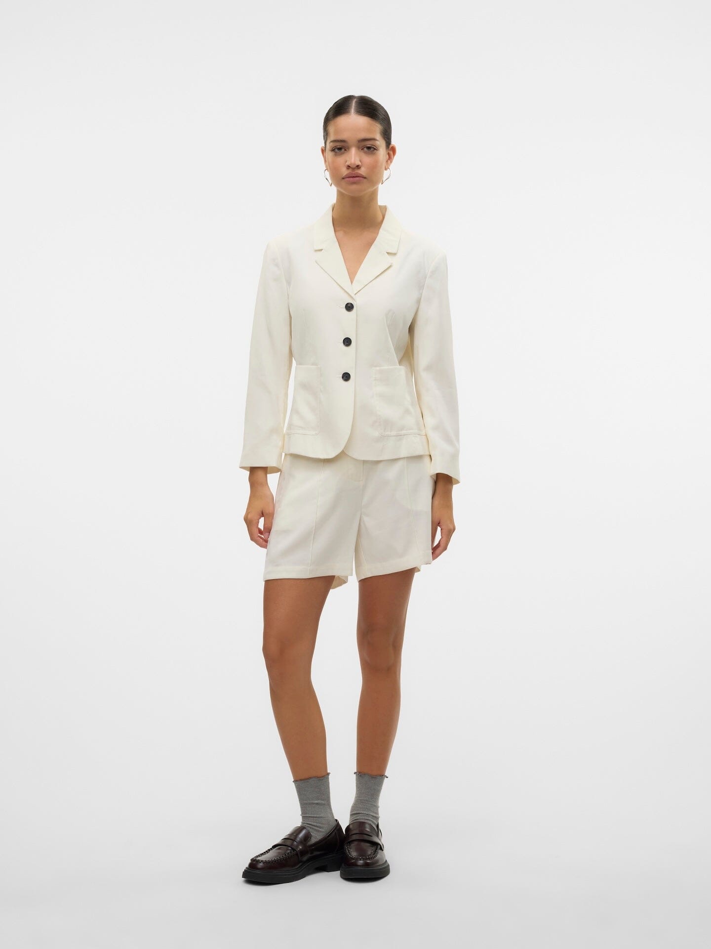 Riley Blazer | Snow White Coats & Jackets Aware