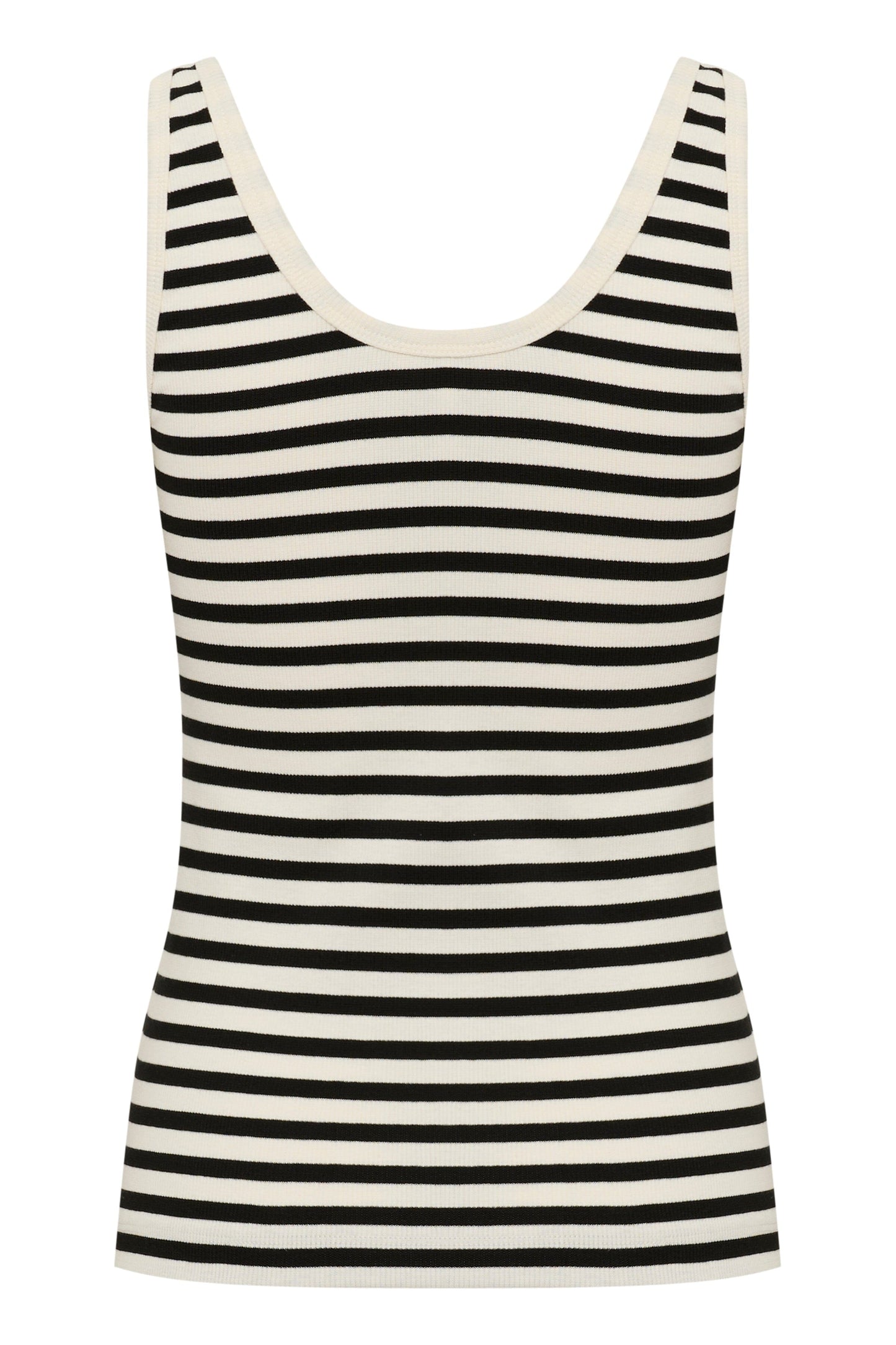 Roselyn Vest | Black Stripe Shirts & Tops Part Two