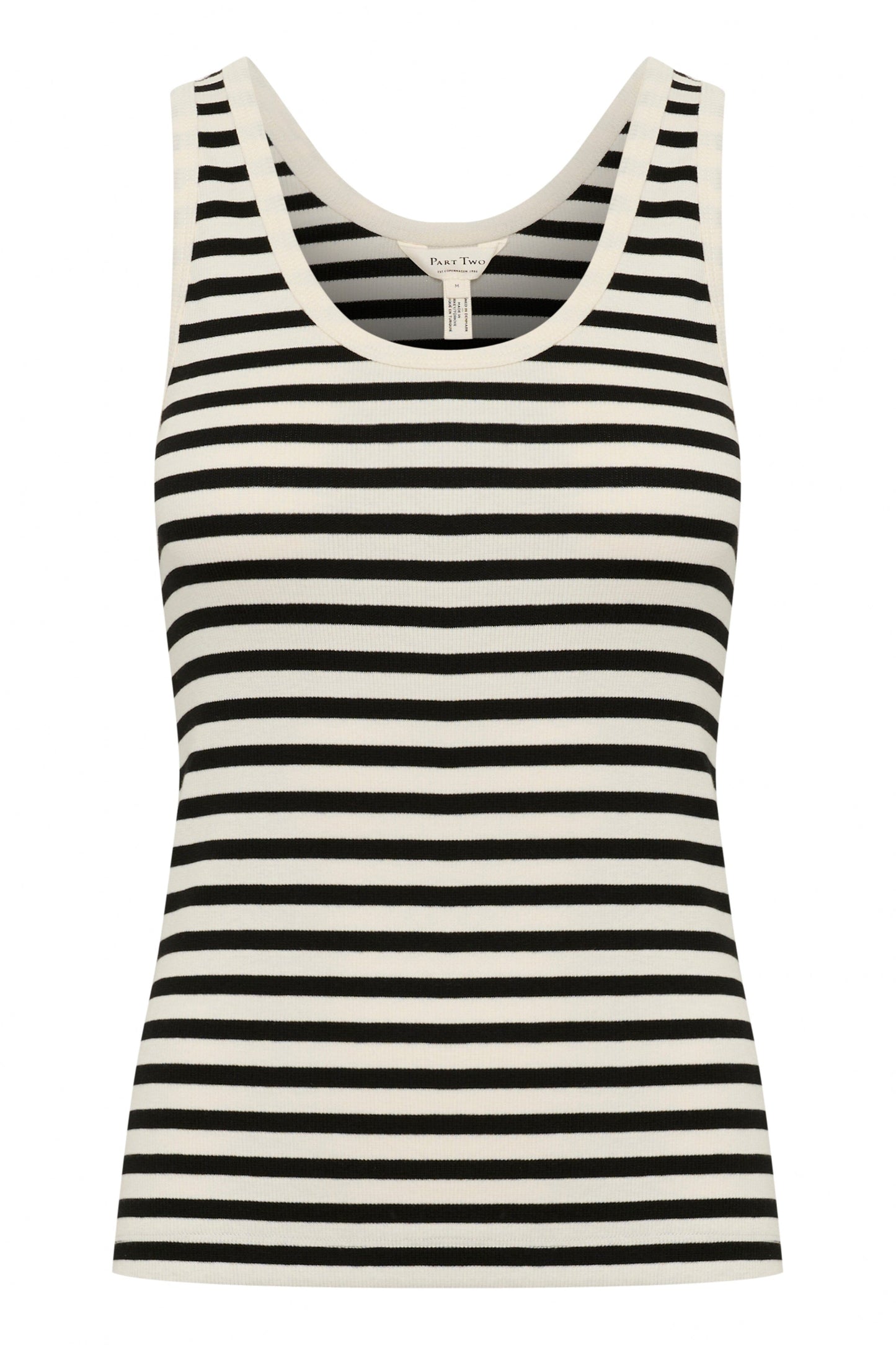 Roselyn Vest | Black Stripe Shirts & Tops Part Two
