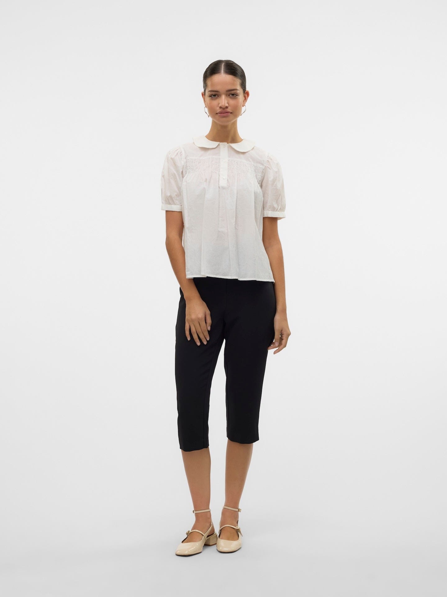 Roxanne Top | Snow White Shirts & Tops Vero Moda