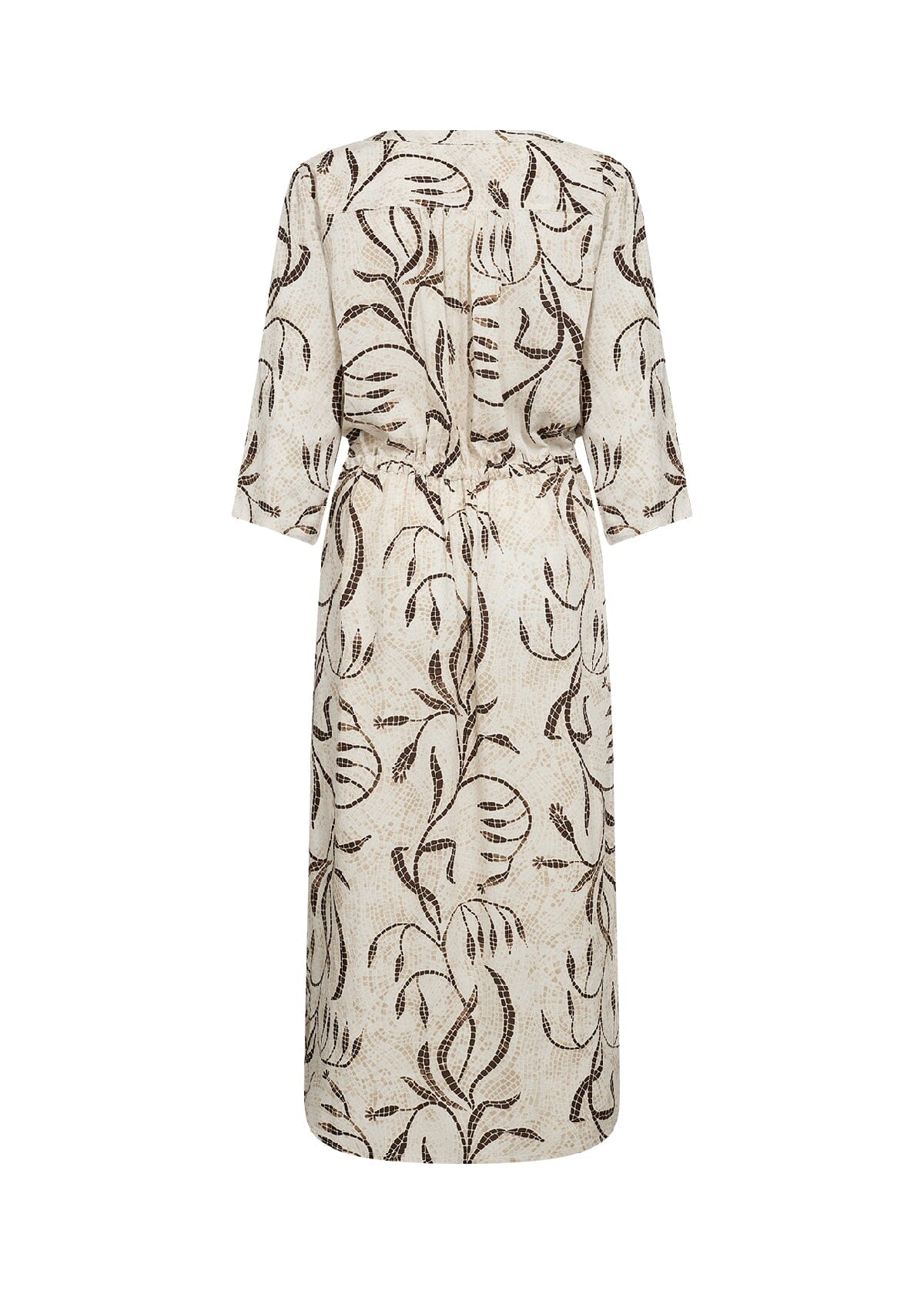 Sabira Dress | Sand Combi Dress Soya Concept
