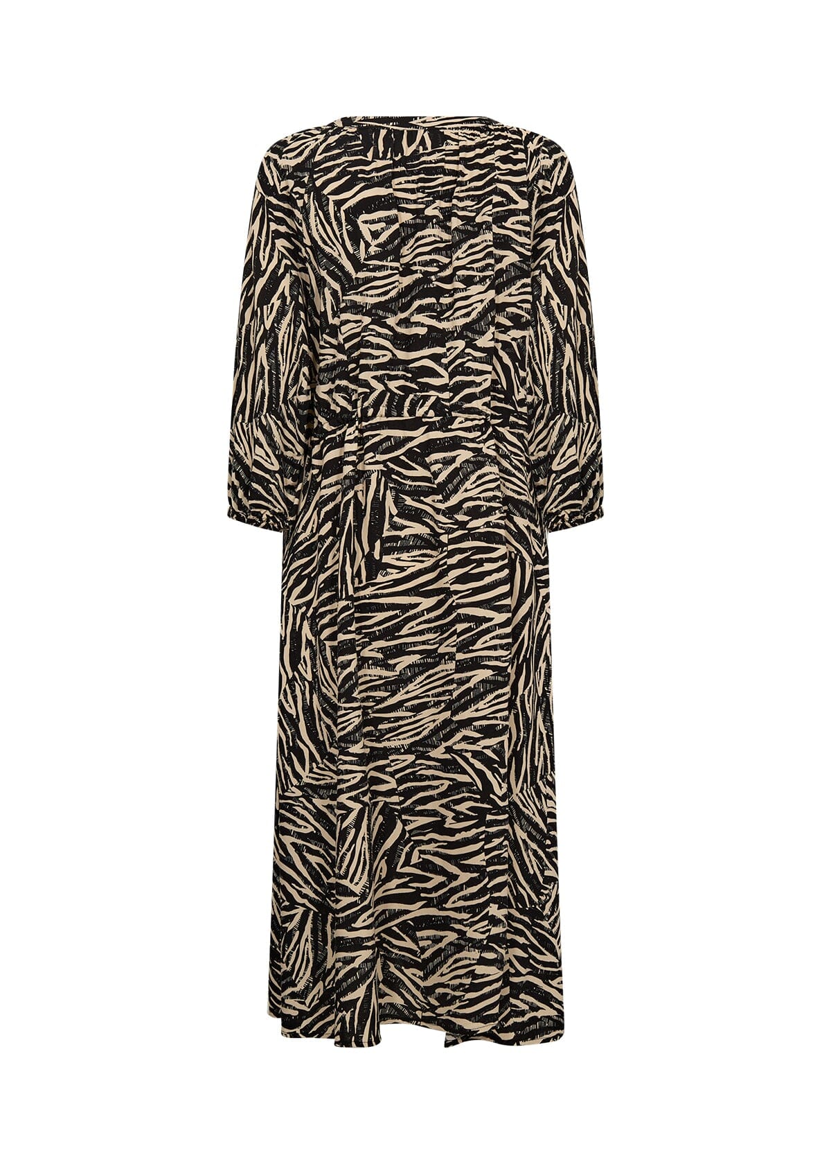 Sade Dress | Black Combi Dress Soya Concept