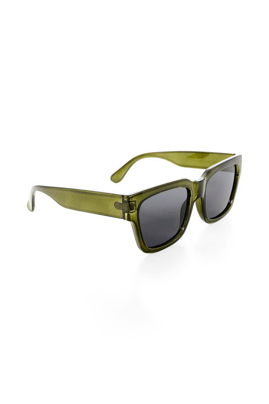 Safine Sunglasses | Deep Lichen Green Sunglasses Part Two