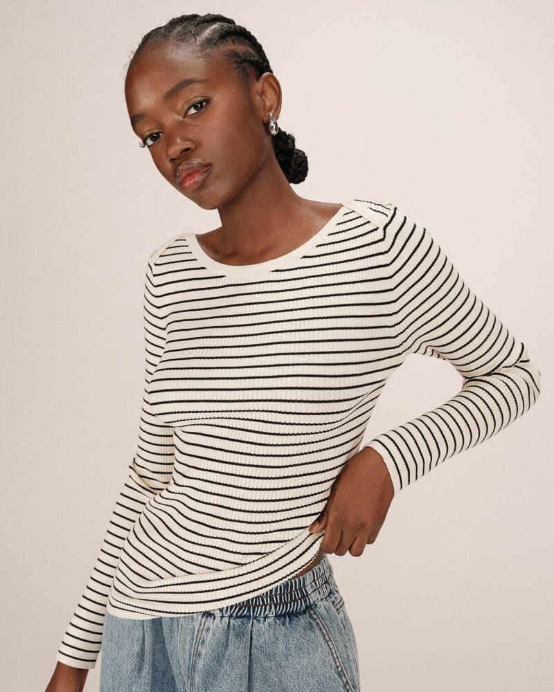 Samedi Top | Ecru Blouse Grace and Mila