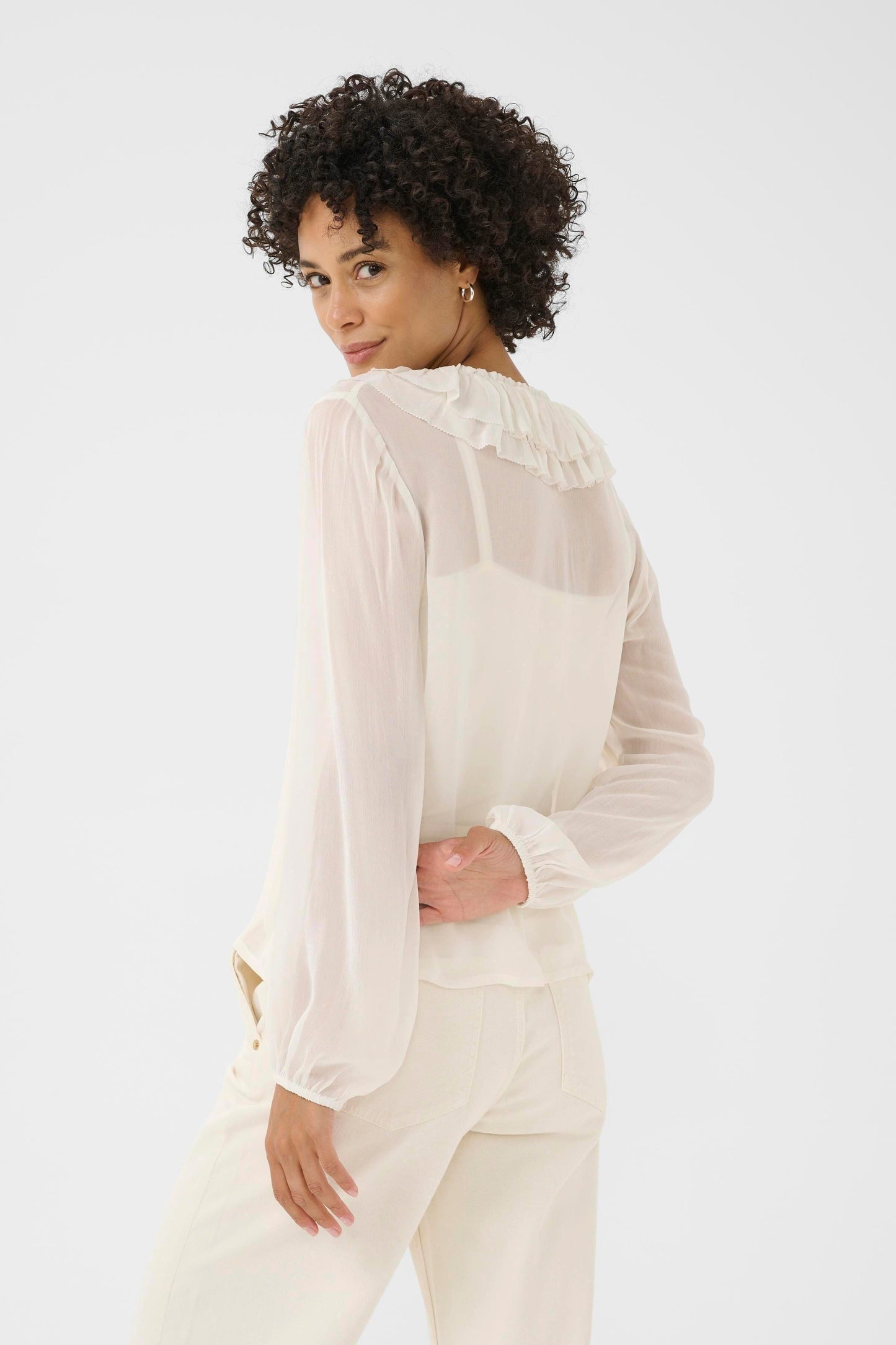 Sanaz Blouse | Eggnog Blouse Part Two