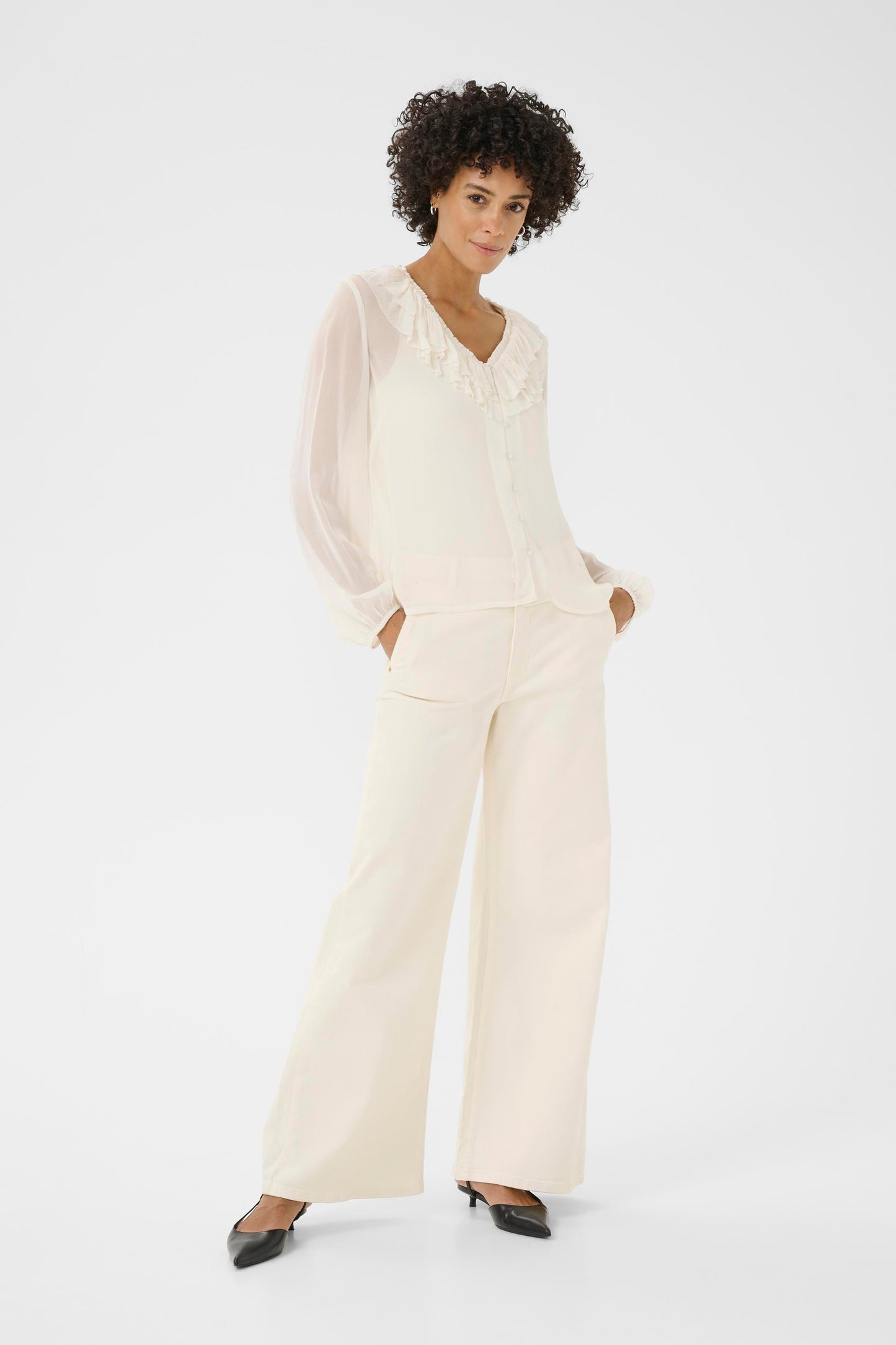 Sanaz Blouse | Eggnog Blouse Part Two