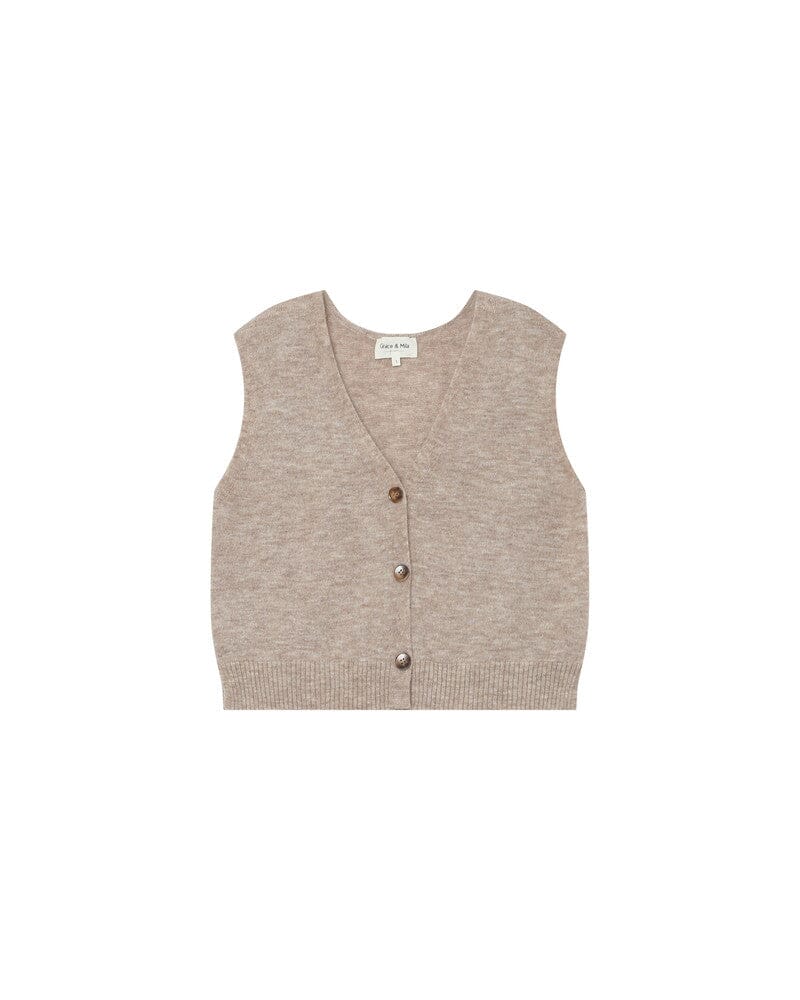 Santa Top | Beige Blouse Grace and Mila