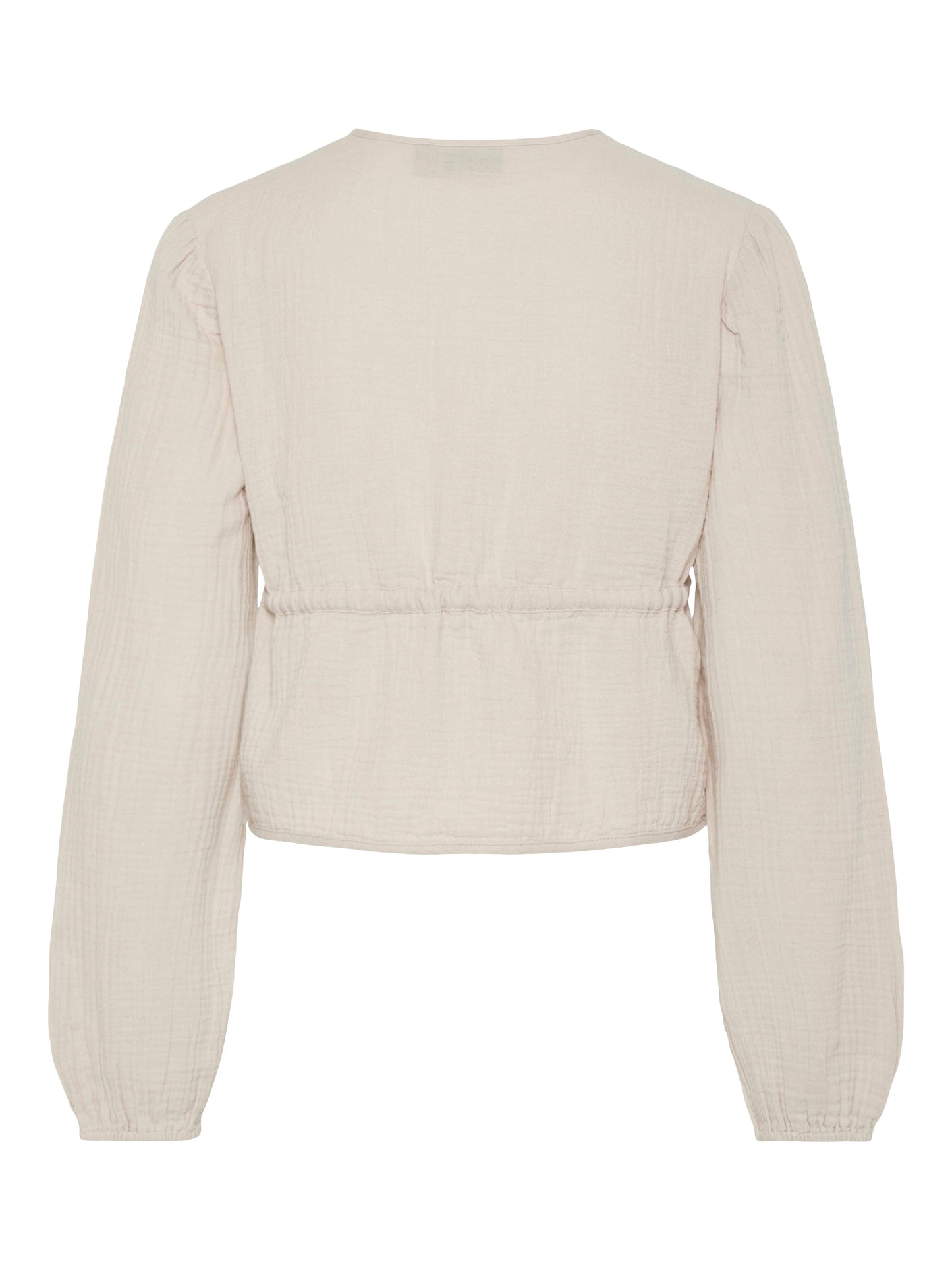 Sastina Tie Top | Silver Gray Shirts & Tops Pieces