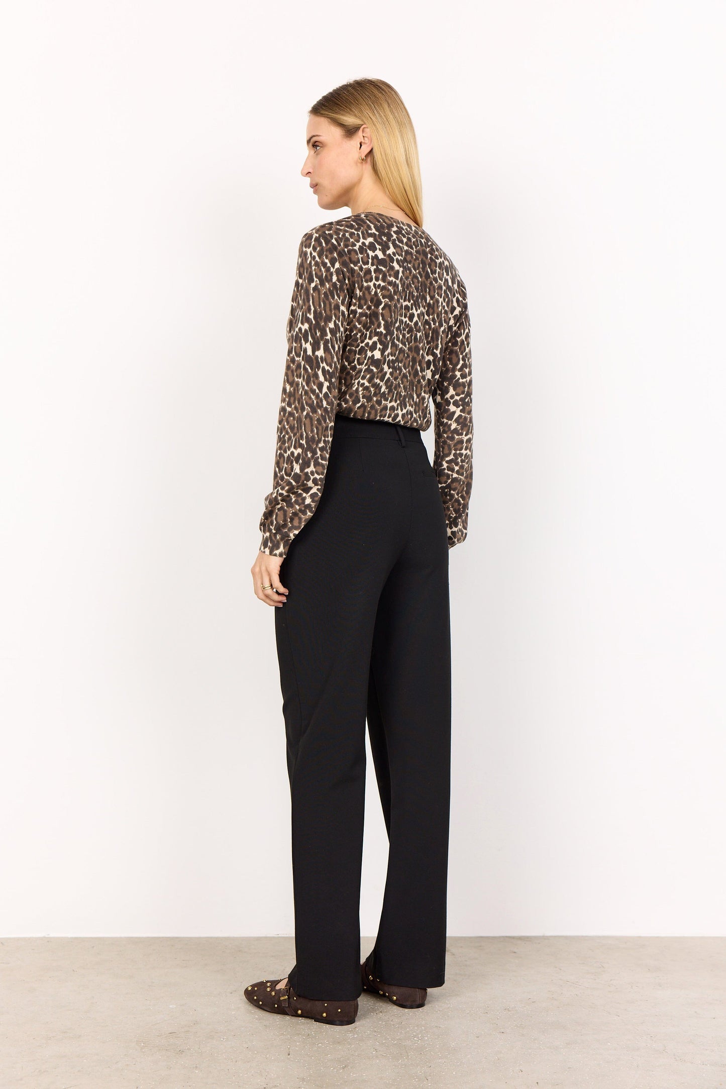 Sati Cardigan | Hot Fudge Combi Cardigan Soya Concept