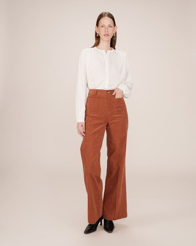Savannah Top | Ivory Blouse Grace and Mila