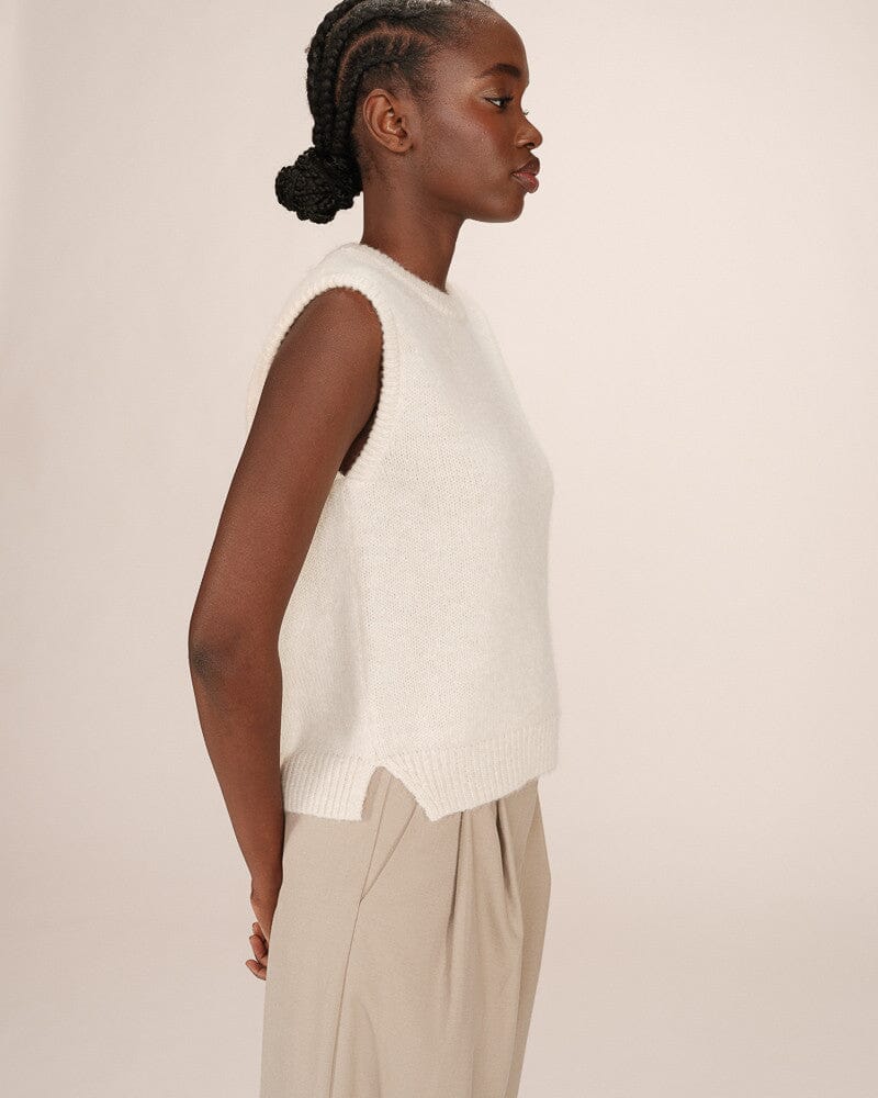 Say Knit | Ecru Blouse Grace and Mila