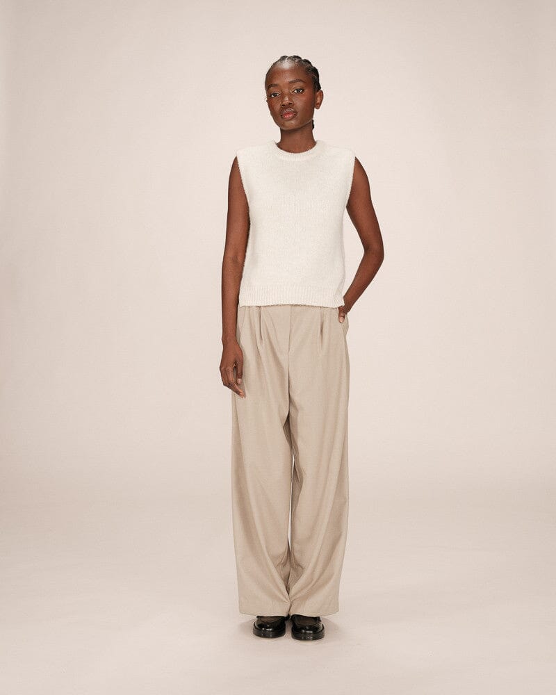 Say Knit | Ecru Blouse Grace and Mila