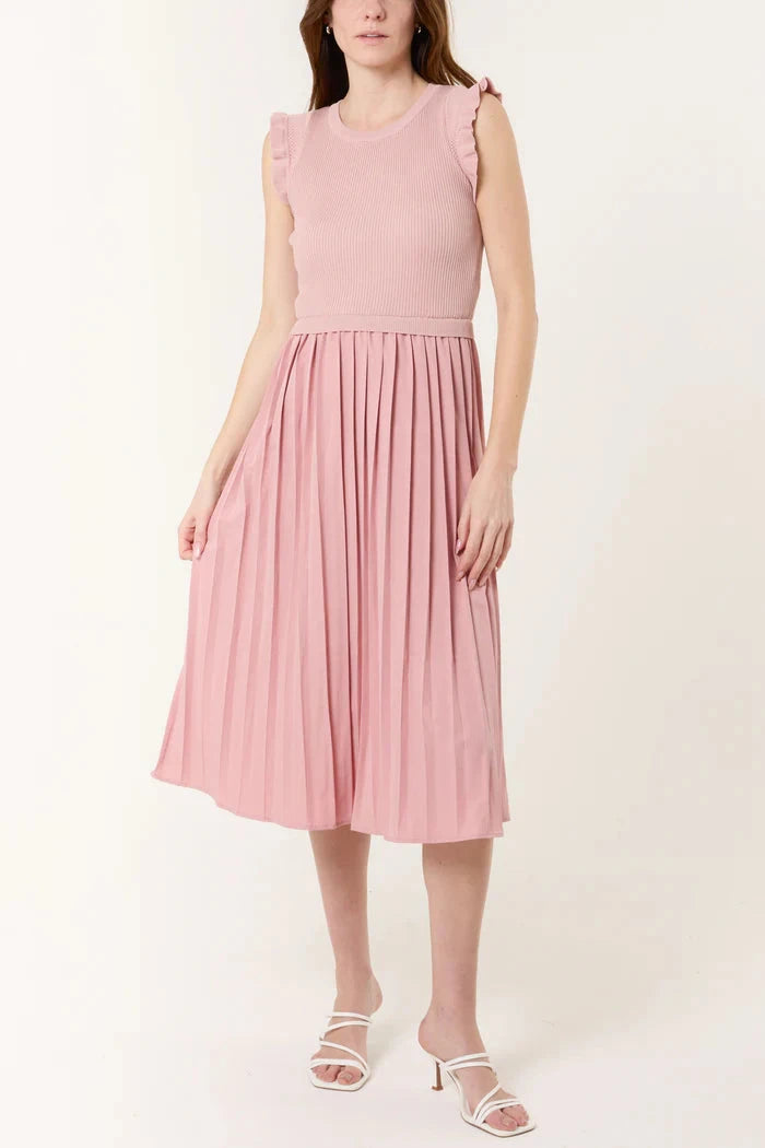 Saylor Dress | 2 Colours Dresses London Collection Pink S/M
