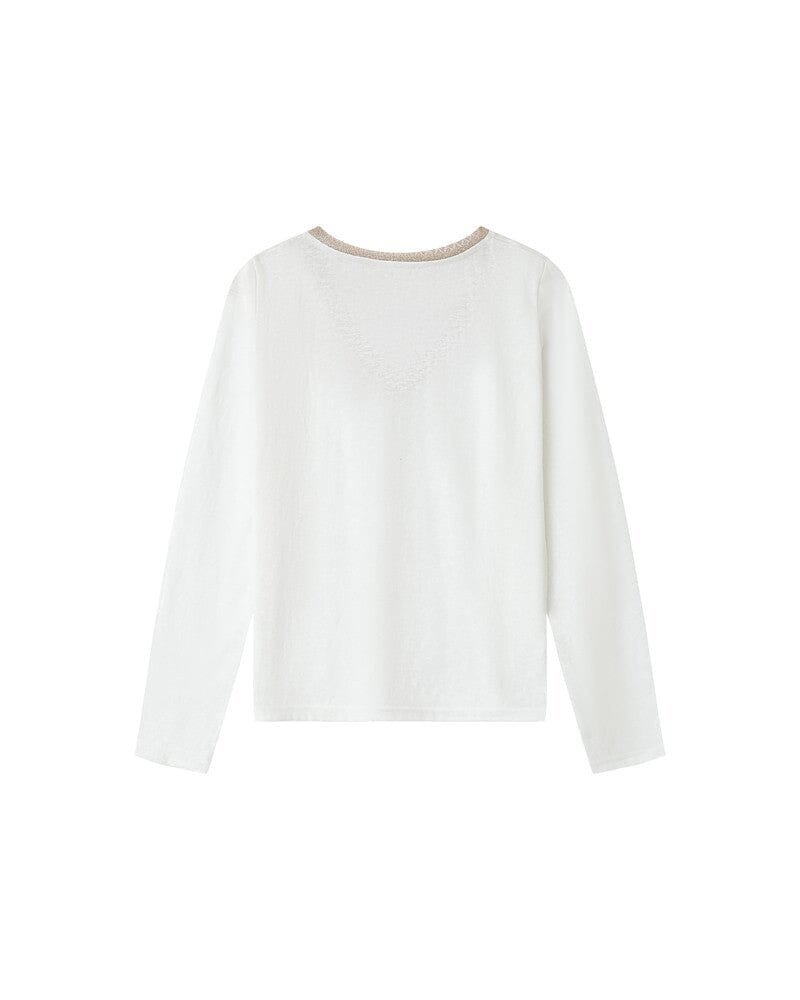 Selton Top | Ivory Blouse Grace and Mila