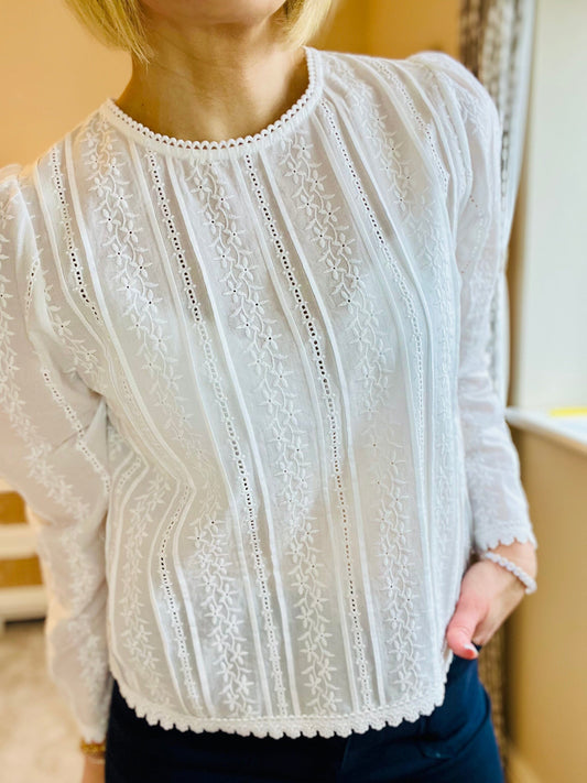 Séphora Shirt | White Shirt French Edit