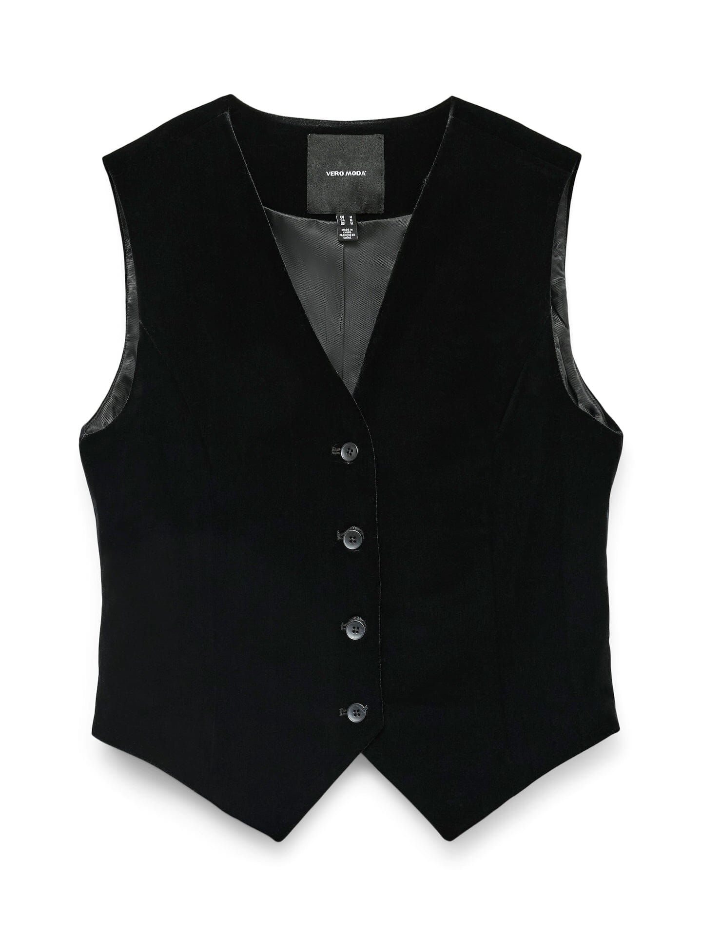 Shanna Waistcoat | Black Waistcoat Vero Moda