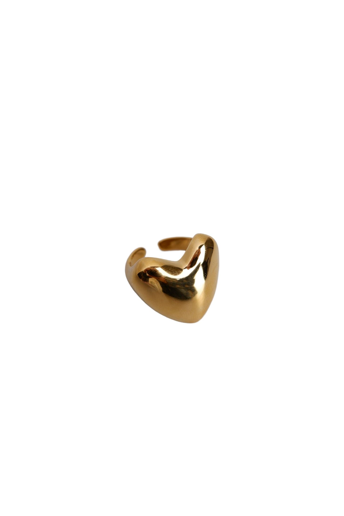 Sharnie Heart Ring | 2 Colours Earrings Black Colour