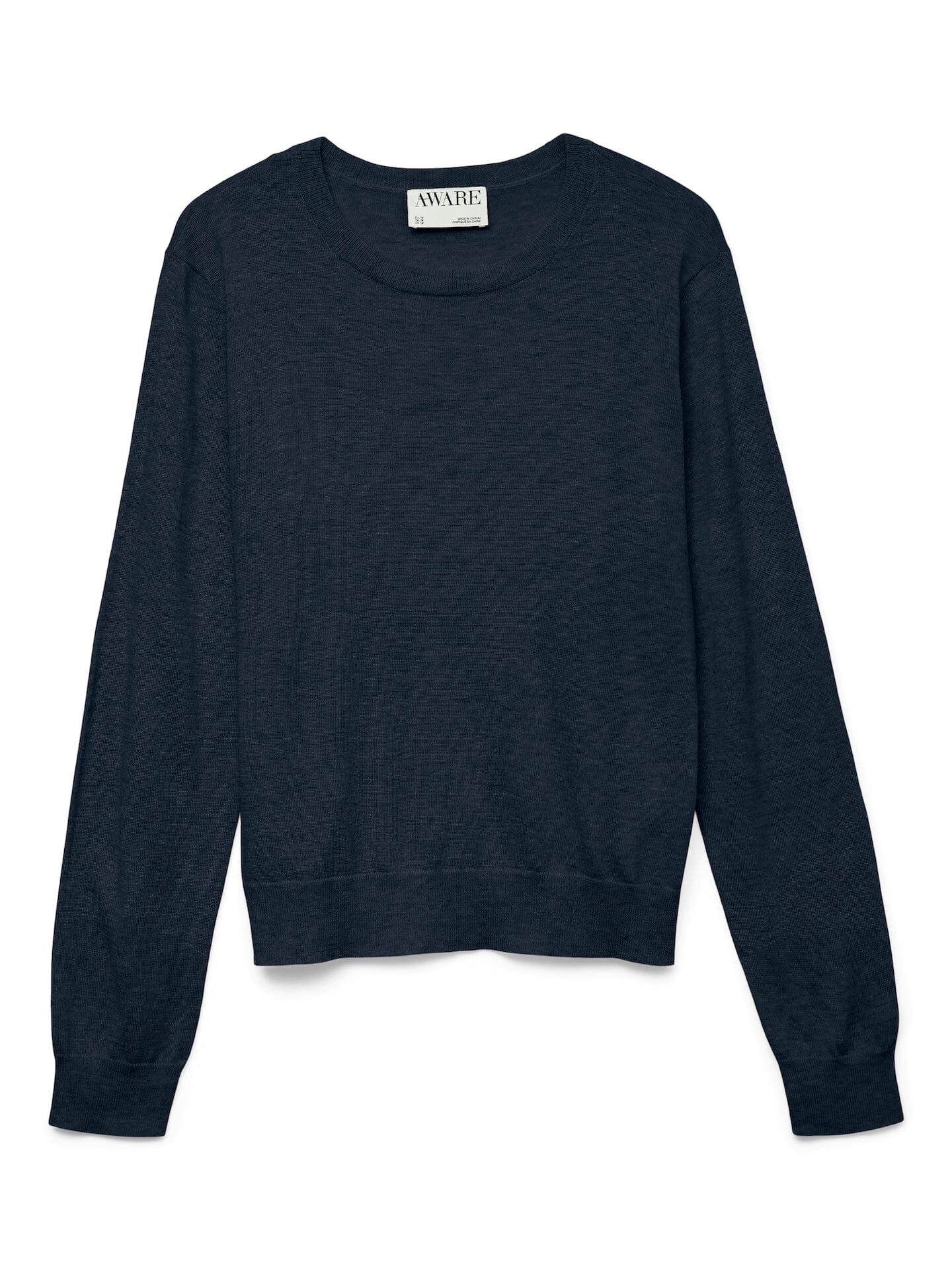 Sidse Knit | Dark Sapphire Shirts & Tops Aware