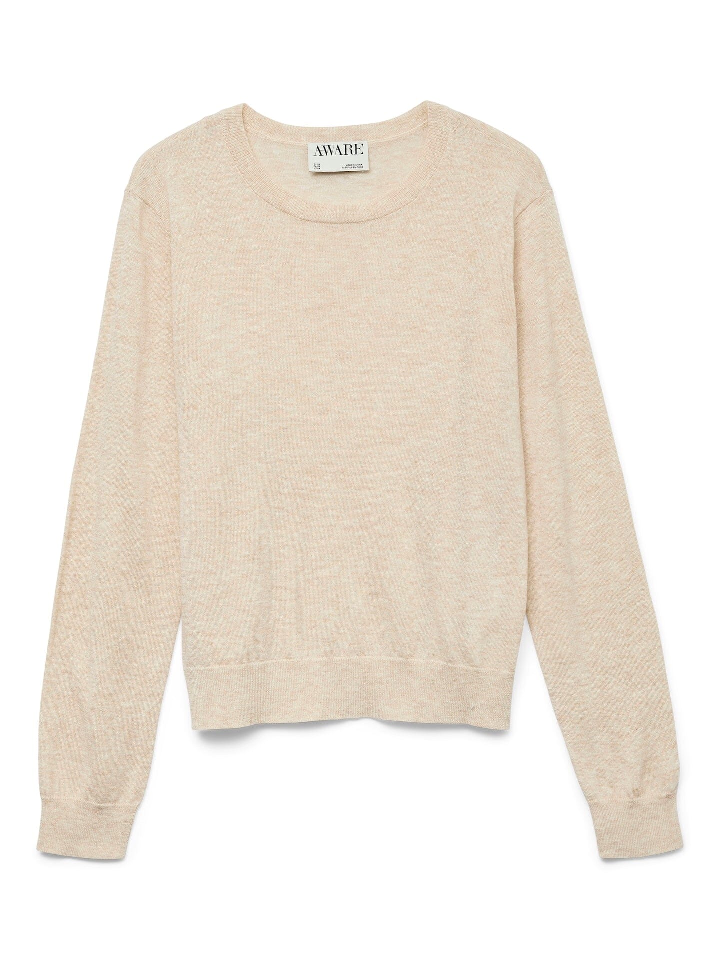 Sidse Knit | Natural Melange Shirts & Tops Aware