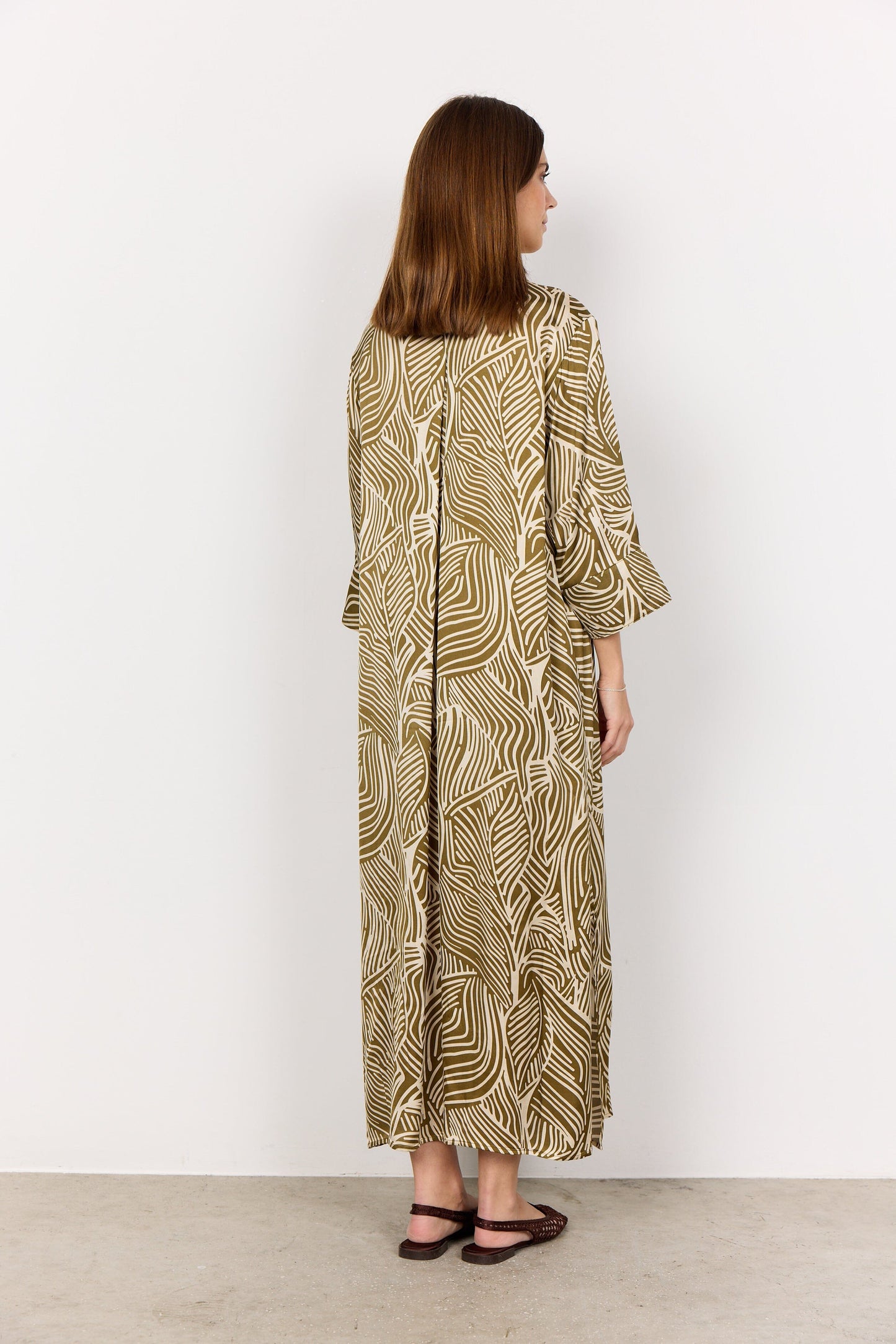 Signora Dress | Misty Olive Dress Soya Concept