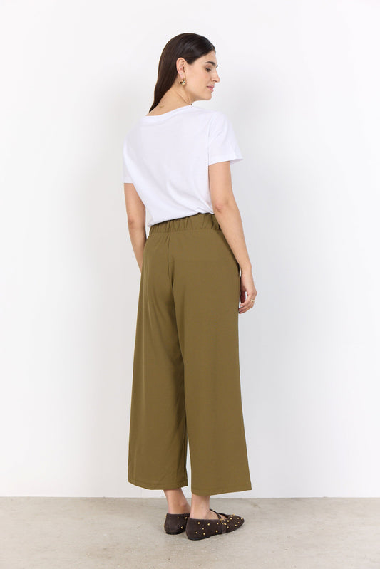 Siham Pants | Misty Olive Pants Soya Concept