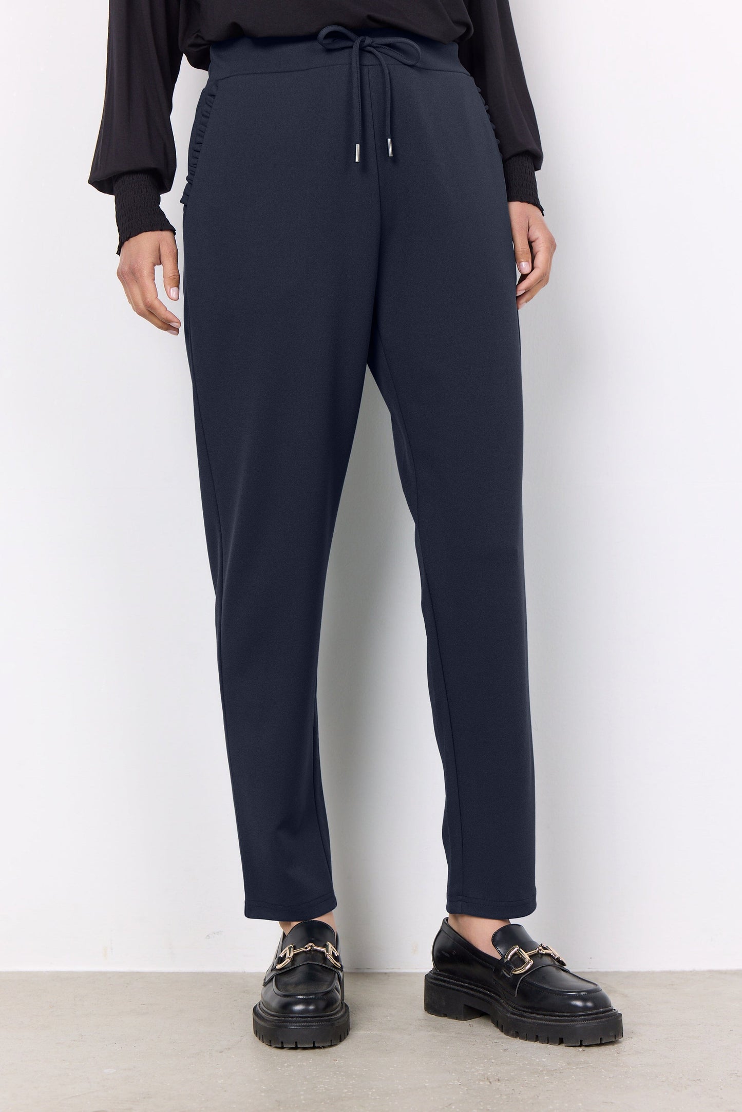Siham Pants | Navy Pants Soya Concept